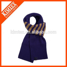 2016 Hot sale men knit acrylic scarves wholesale